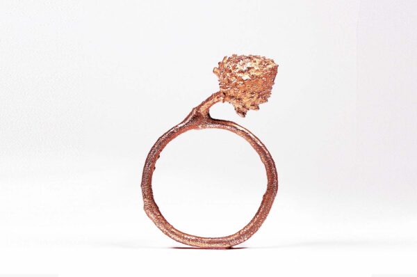 anillo moderno para mujer